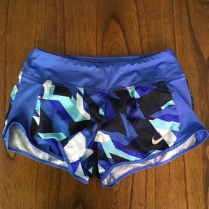 Blue Nike Running Shorts
